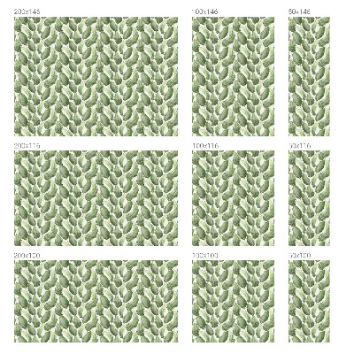 Privátna fólia na okno vitrážová Zelené listy