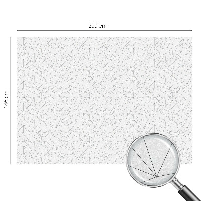 Samolepiaca fólia na sklo Geometrické vzory