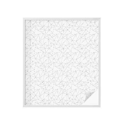 Samolepiaca fólia na sklo Geometrické vzory