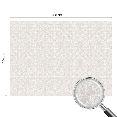 Privátna fólia na okno vitrážová Rastlinná ozdoba