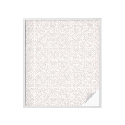 Privátna fólia na okno vitrážová Rastlinná ozdoba