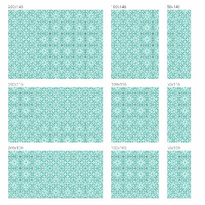 Fólia na okno na ochranu súkromia Klasický vzor