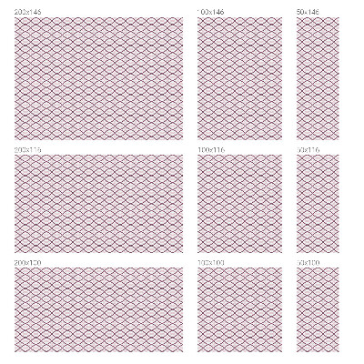 Dekoračná fólia na sklo vitráž Oválne tvary