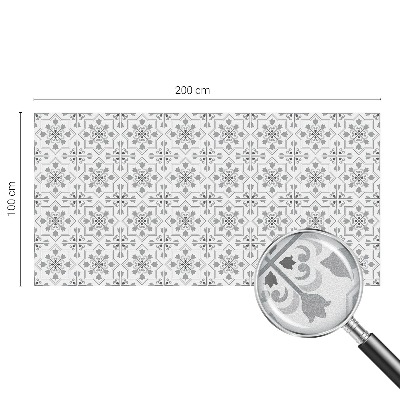 Samolepiaca fólia na sklo Symetrické ornamenty