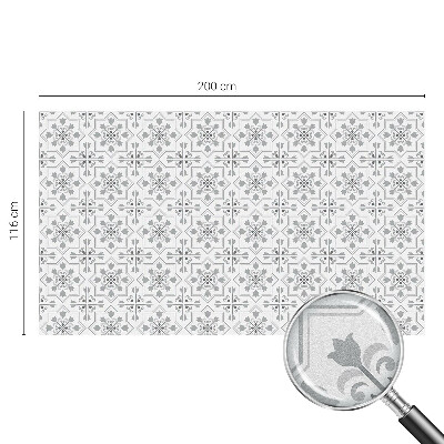 Samolepiaca fólia na sklo Symetrické ornamenty