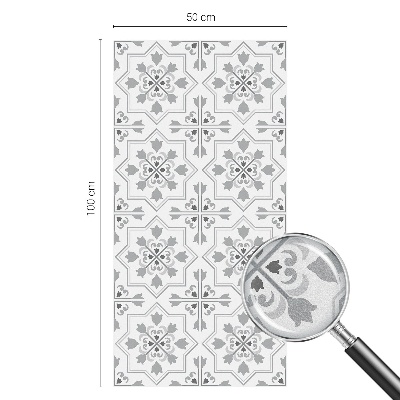 Samolepiaca fólia na sklo Symetrické ornamenty