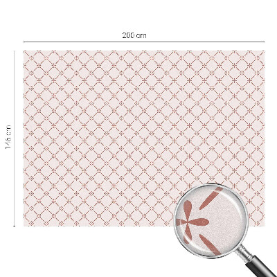 Samolepiaca fólia na sklo Kvetinové vzory