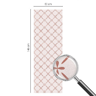 Samolepiaca fólia na sklo Kvetinové vzory