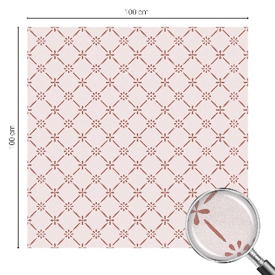 Samolepiaca fólia na sklo Kvetinové vzory