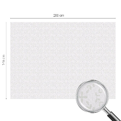 Fólia na okno na ochranu súkromia Symetria rastlín