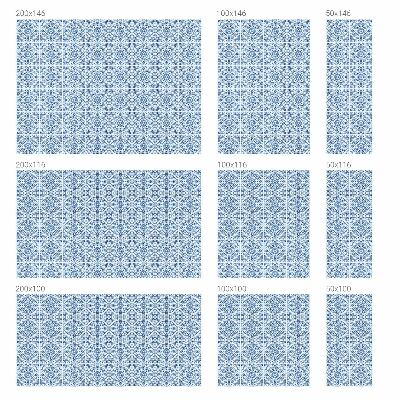 Dekoračná fólia na sklo vitráž Kvetinový ornament