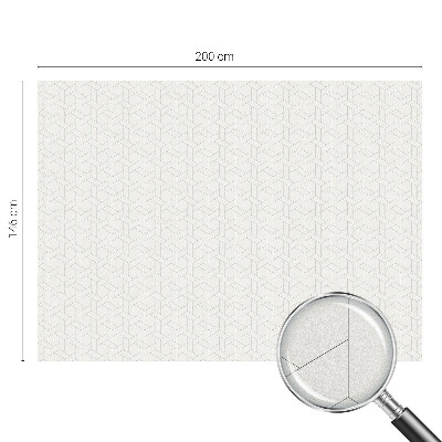 Dekoračná fólia na sklo vitráž Geometrický vrkoč