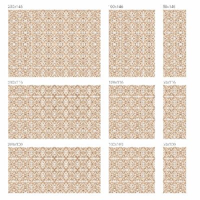 Fólia na okno na ochranu súkromia Klasický ornament