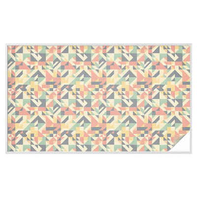 Samolepiaca vitráž na okno a dvere Energia geometrie