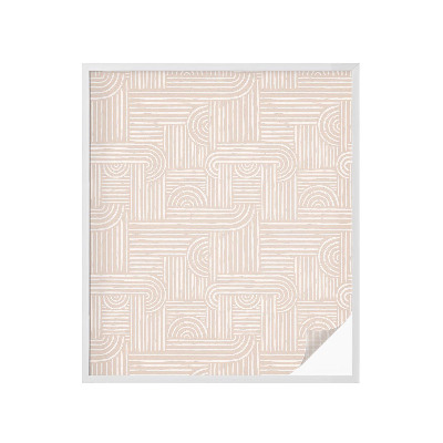 Fólia na okno na ochranu súkromia Geometrický vzor