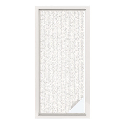 Samolepiaca vitráž na okno a dvere Jemná mašľa