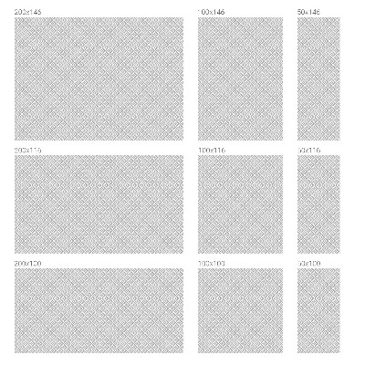 Privátna fólia na okno vitrážová Geometrický motív