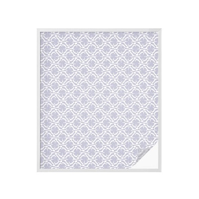 Dekoračná fólia na sklo vitráž Fialová symetria