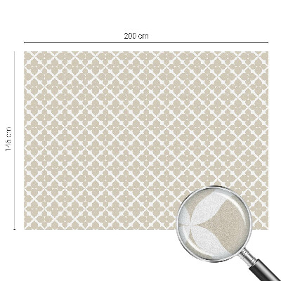 Fólia na okno na ochranu súkromia Geometrické listy