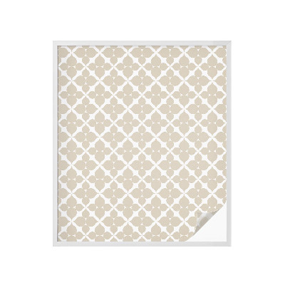 Fólia na okno na ochranu súkromia Geometrické listy