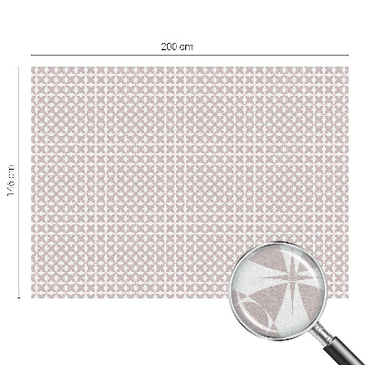 Privátna fólia na okno vitrážová Geometria harmónie