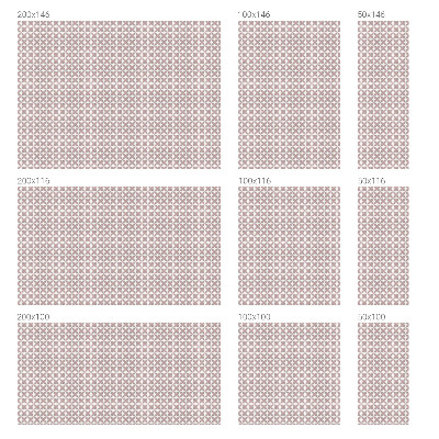 Privátna fólia na okno vitrážová Geometria harmónie