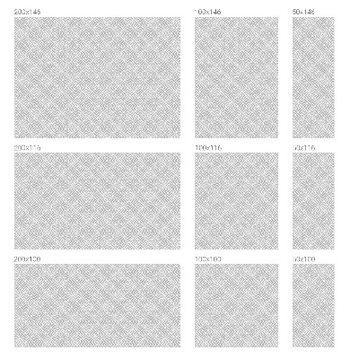 Samolepiaca vitráž na okno a dvere Geometrická elegancia