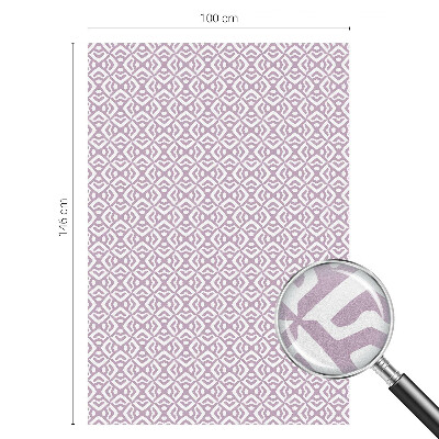 Samolepiaca fólia na sklo Fialové tvary