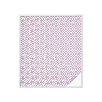 Samolepiaca fólia na sklo Fialové tvary