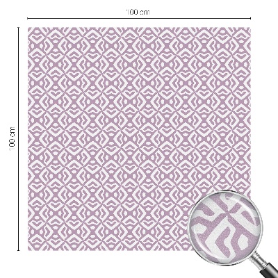 Samolepiaca fólia na sklo Fialové tvary