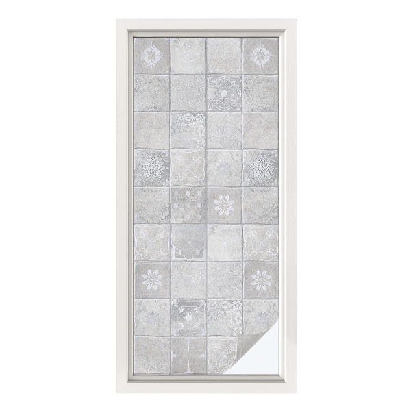 Fólia na okno na ochranu súkromia Dekoratívna keramika