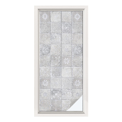 Fólia na okno na ochranu súkromia Dekoratívna keramika