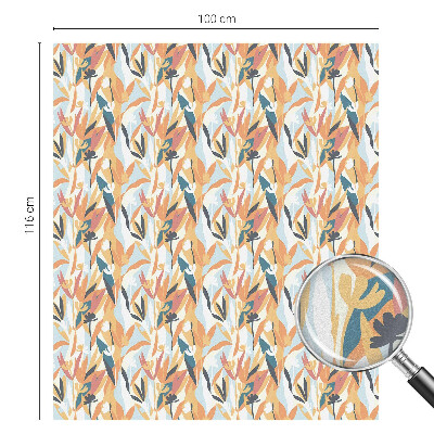 Samolepiaca fólia na sklo Botanická energia