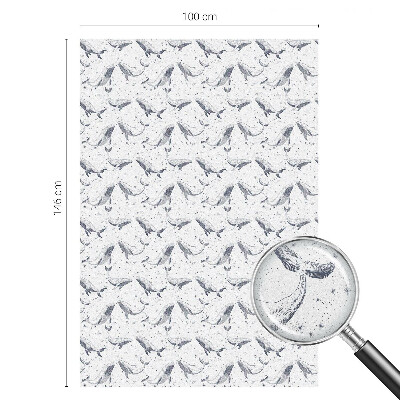 Fólia na okno na ochranu súkromia Morské tvory