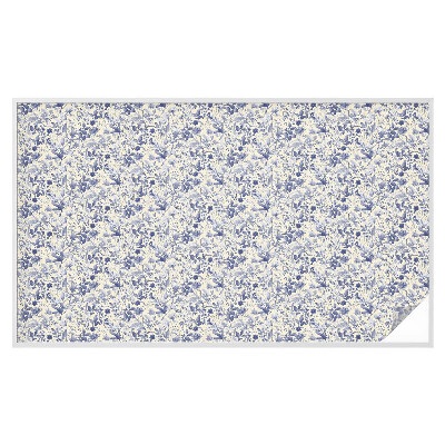 Dekoračná fólia na sklo vitráž Kvetinová symetria