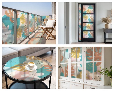 Samolepiaca fólia na sklo Exotická príroda