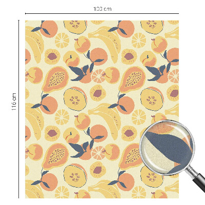 Dekoračná fólia na sklo vitráž Šťavnaté ovocie