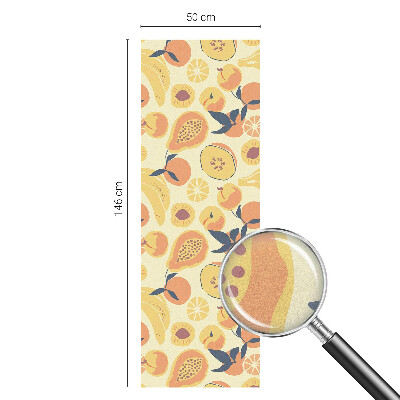 Dekoračná fólia na sklo vitráž Šťavnaté ovocie