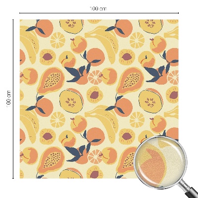 Dekoračná fólia na sklo vitráž Šťavnaté ovocie