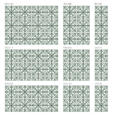 Fólia na okno na ochranu súkromia Rastlinný vzor