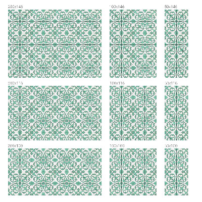 Dekoračná fólia na sklo vitráž Klasické ozdoby