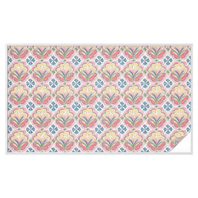 Fólia na okno na ochranu súkromia Kvetinové vzory