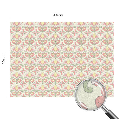 Dekoračná fólia na sklo vitráž Elegancia rastlín