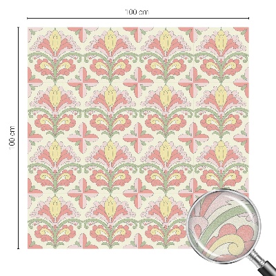 Dekoračná fólia na sklo vitráž Elegancia rastlín