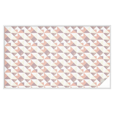 Fólia na okno na ochranu súkromia Moderné trojuholníky