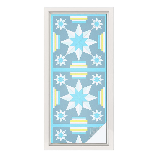 Samolepiaca fólia na sklo Hviezdny vzor