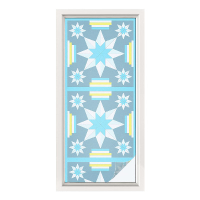 Samolepiaca fólia na sklo Hviezdny vzor