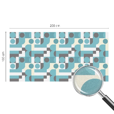 Dekoračná fólia na sklo vitráž Geometrické vzory