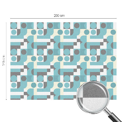 Dekoračná fólia na sklo vitráž Geometrické vzory