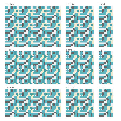 Dekoračná fólia na sklo vitráž Geometrické vzory